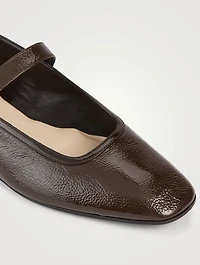 Patent Leather Mary Jane Ballet Flats