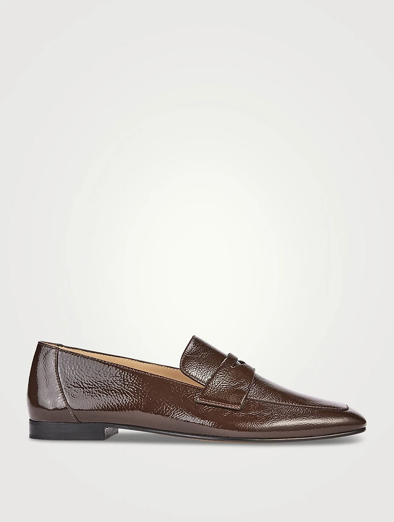 Soft Patent Leather Penny Loafers