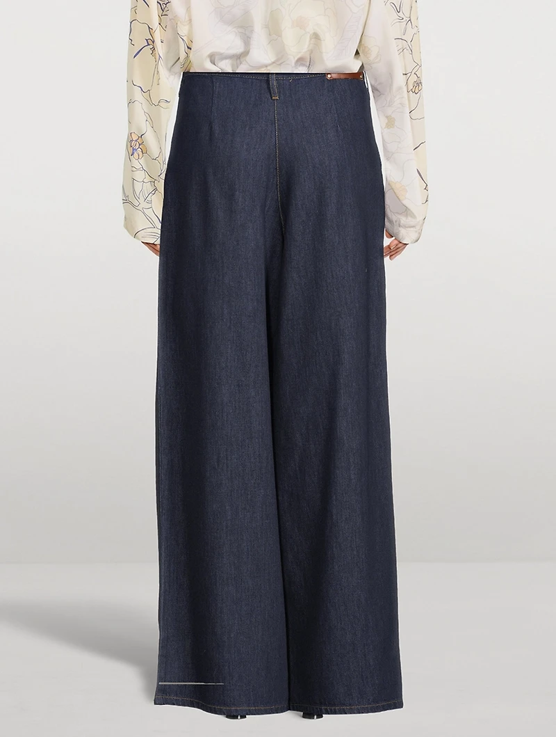 Pamplona Wide-Leg Jeans