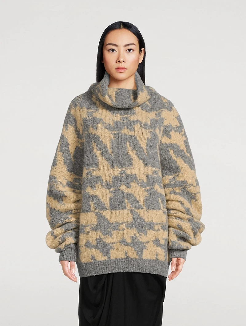 Alpaca-Merino Oversized Sweater