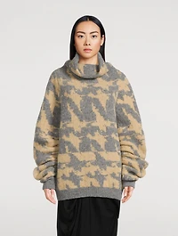 Alpaca-Merino Oversized Sweater