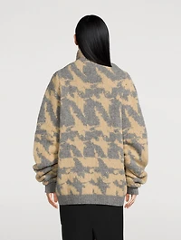 Alpaca-Merino Oversized Sweater