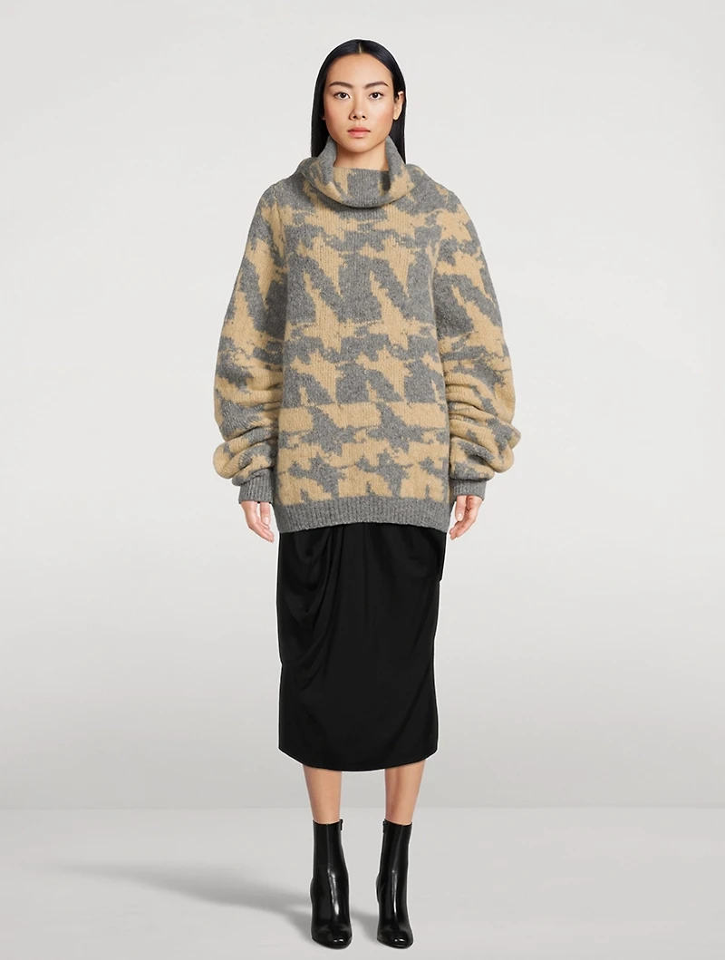 Alpaca-Merino Oversized Sweater