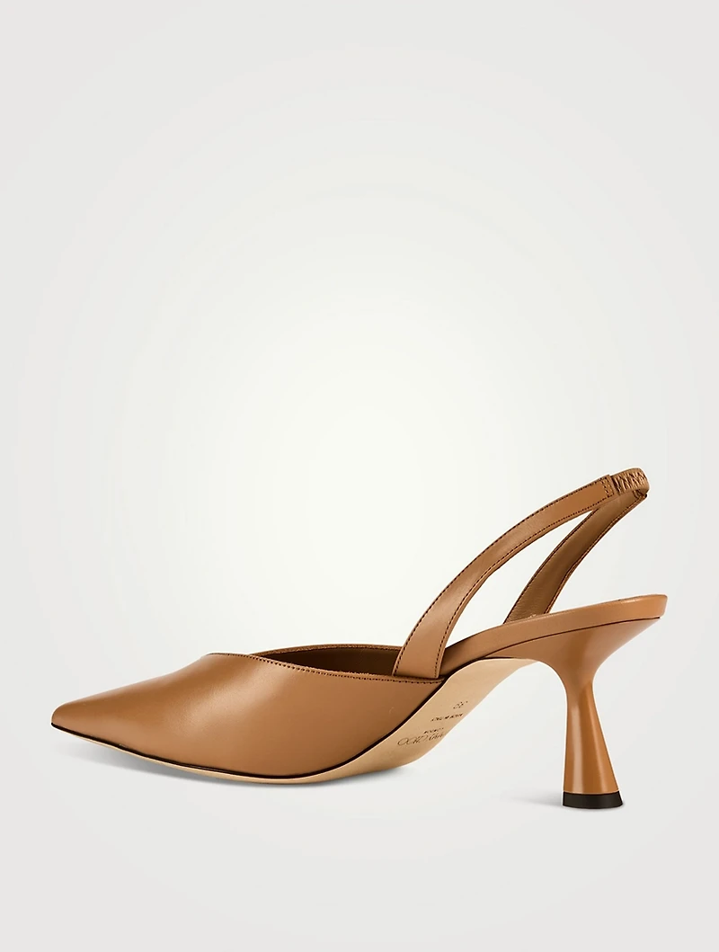 Maryanne Leather Slingback Pumps