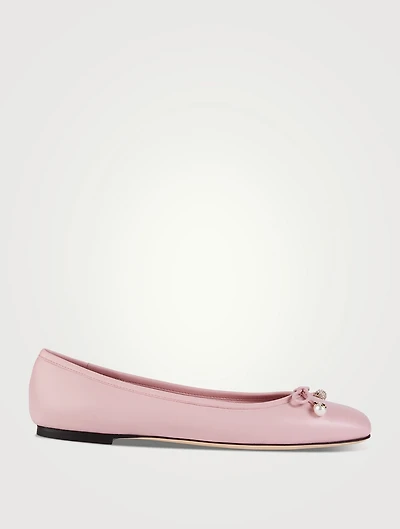 Elme Leather Ballet Flats
