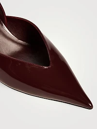 Maryanne Patent Leather Slingback Pumps