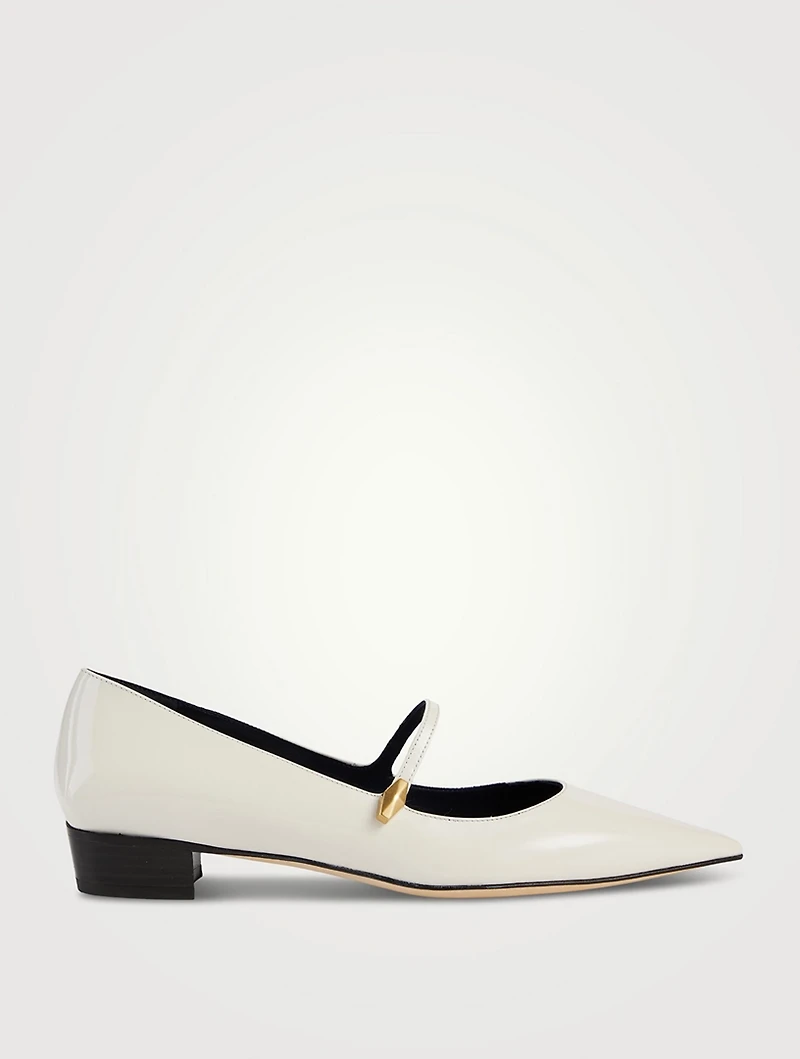 Carolyn Patent Leather Mary Jane Flats