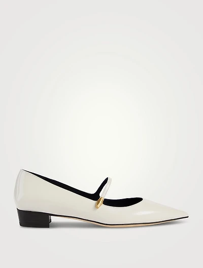Carolyn Patent Leather Mary Jane Flats