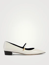 Carolyn Patent Leather Mary Jane Flats
