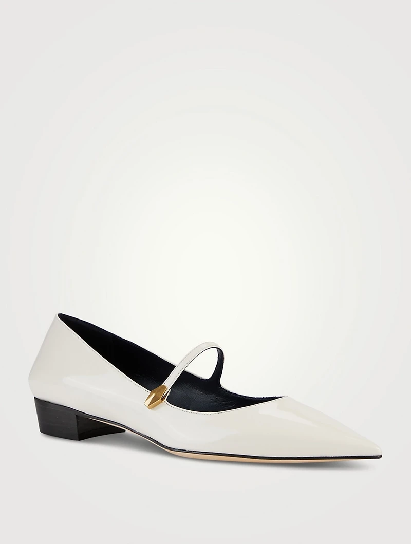 Carolyn Patent Leather Mary Jane Flats