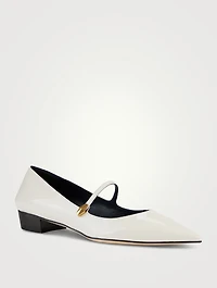 Carolyn Patent Leather Mary Jane Flats