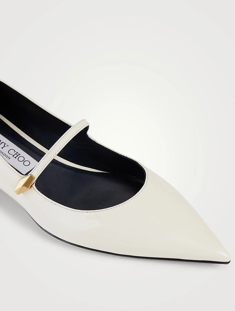 Carolyn Patent Leather Mary Jane Flats