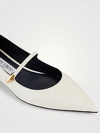 Carolyn Patent Leather Mary Jane Flats