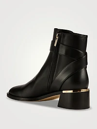 Noor Leather Ankle Boots