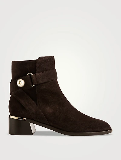 Noor Suede Ankle Boots