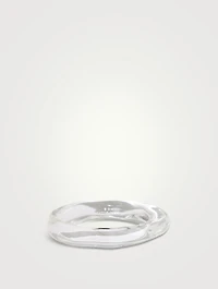 Small Liquid Lucite Bangle Bracelet