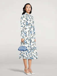 Jancine Shirt Dress Dahlia Print