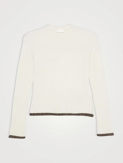 Contrast Seam Sweater
