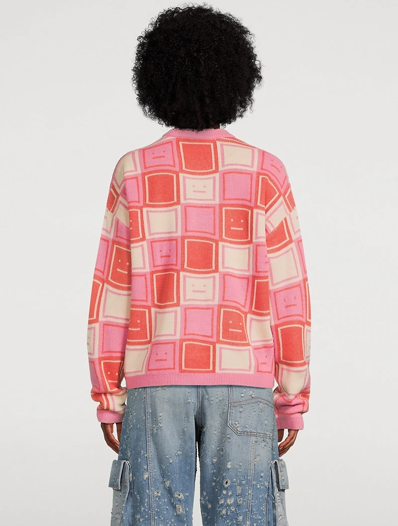 Logo Jacquard Sweater