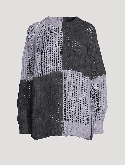 Open-Weave Sweater