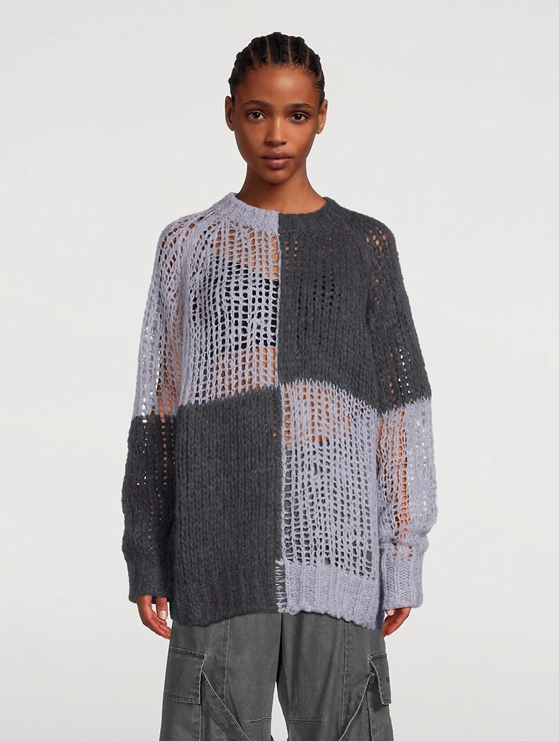 Open-Weave Sweater