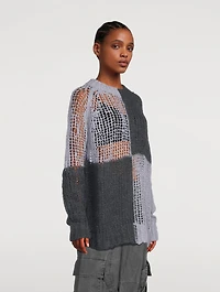 Open-Weave Sweater