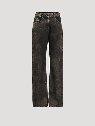 Trompe L'œil Wide-Leg Trousers