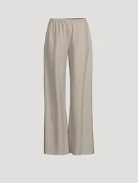 Gala Wool And Cashmere Flannel Pants