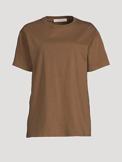 Ash Cotton Silk T-Shirt