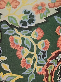Jersey Top Paisley Print