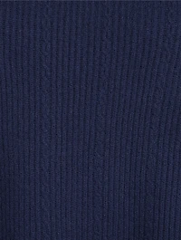 Rib-Knit Cape