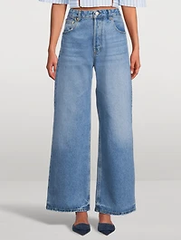 Le de-Nîmes Wide-Leg Jeans