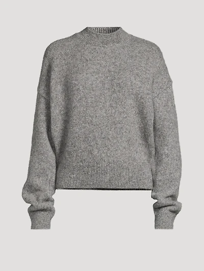 La Maille Jacquemus Back Logo Sweater