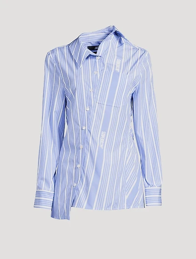 The Simon Shirt Stripe Print