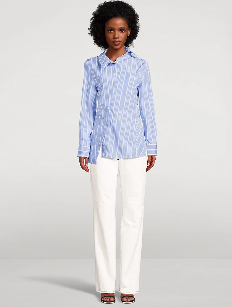 The Simon Shirt Stripe Print