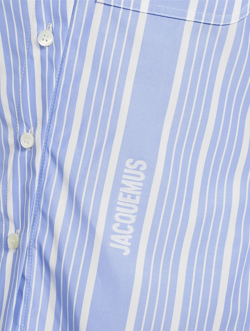 The Simon Shirt Stripe Print