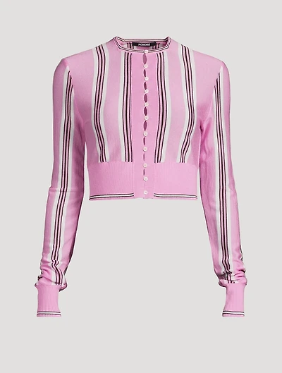 The Spiaggia Striped Cardigan