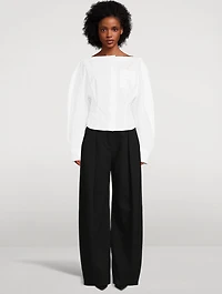 Le Pantalon Paseo Wide-Leg Trousers