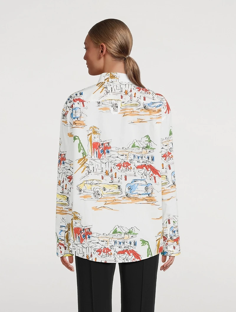 La Chemise Simon Printed Shirt