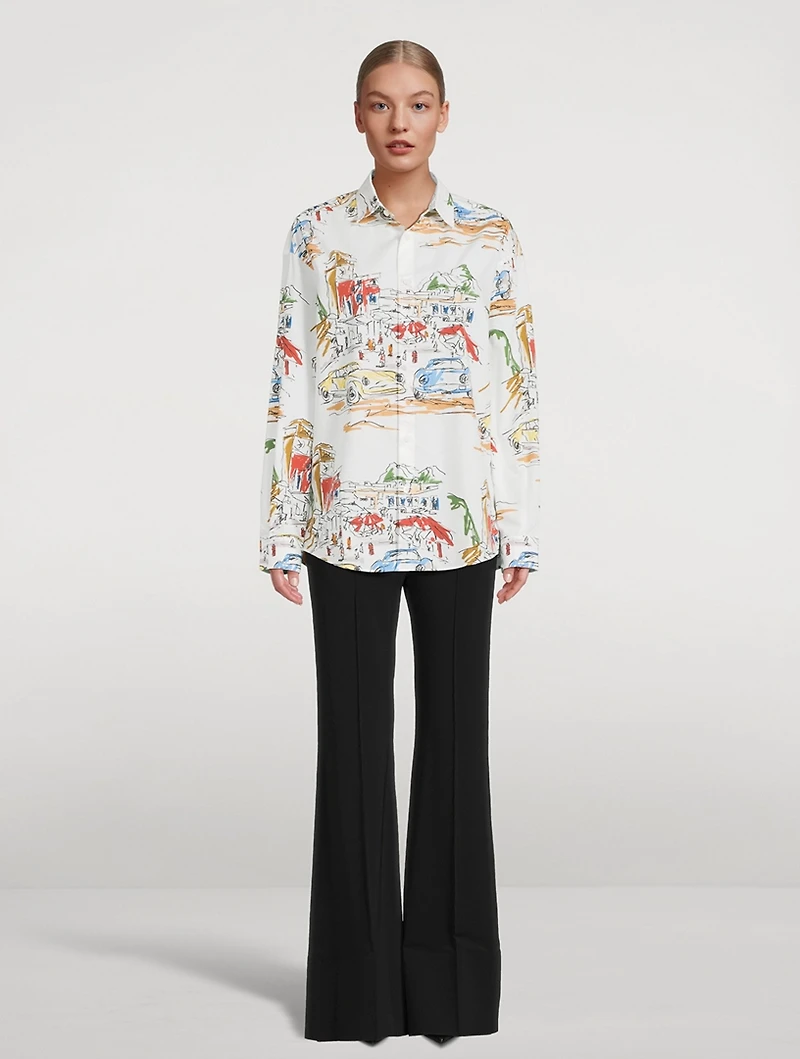 La Chemise Simon Printed Shirt