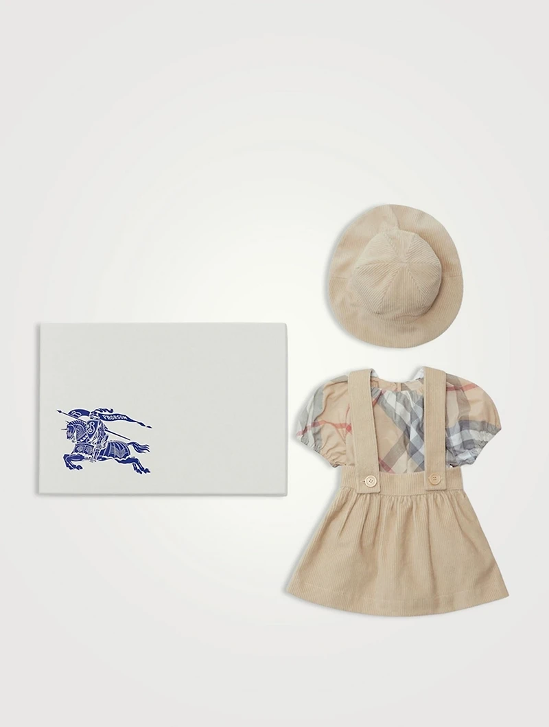Cotton Three-Piece Baby Gift Set