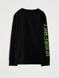 Duck Print Long-Sleeve T-Shirt