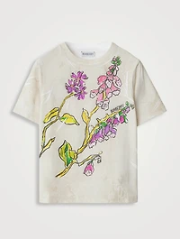 Cotton T-Shirt Floral Print