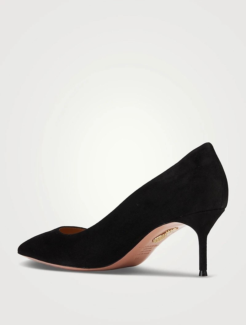 Purist Suede Pumps