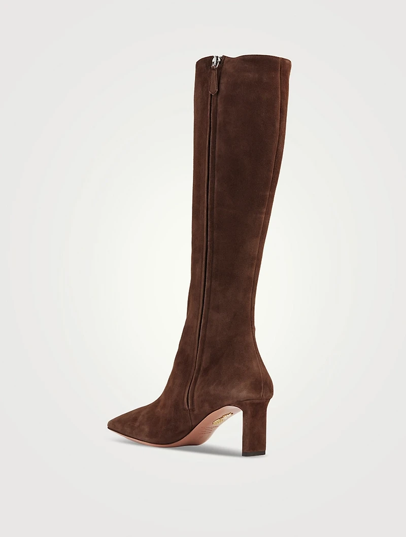 Zenn Suede Knee-High Boots