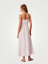 Linella Linen Maxi Dress