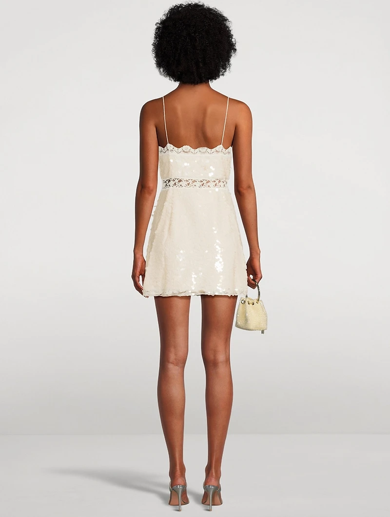 Finta Sequin Mini Dress