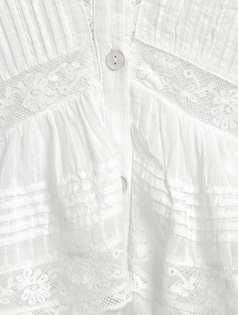 Binselle Ruffled Mini Dress