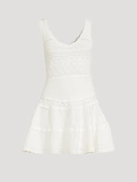 Ronelle Pointelle Mini Dress