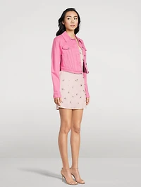 Paltro Cropped Denim Jacket